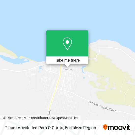 Tibum Atividades Pará O Corpo map