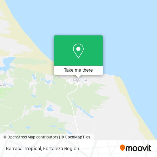 Barraca Tropical map