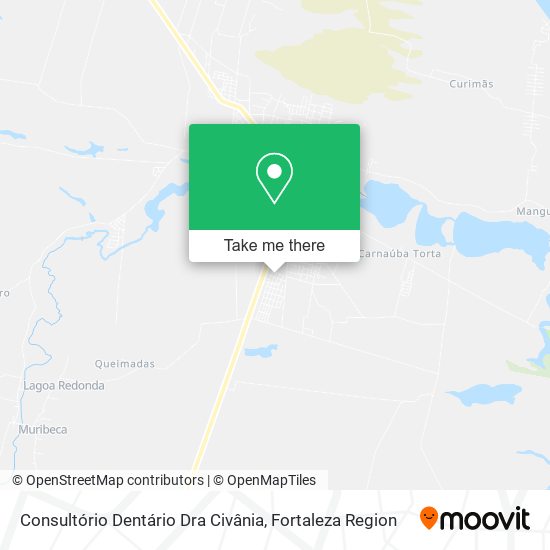 Consultório Dentário Dra Civânia map
