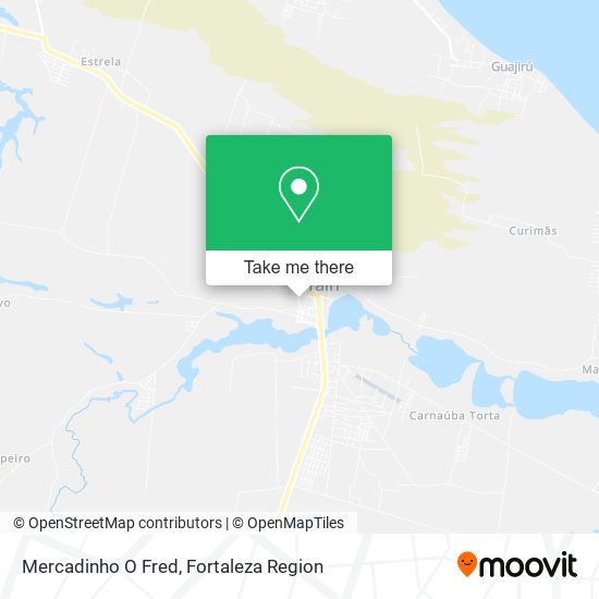 Mapa Mercadinho O Fred