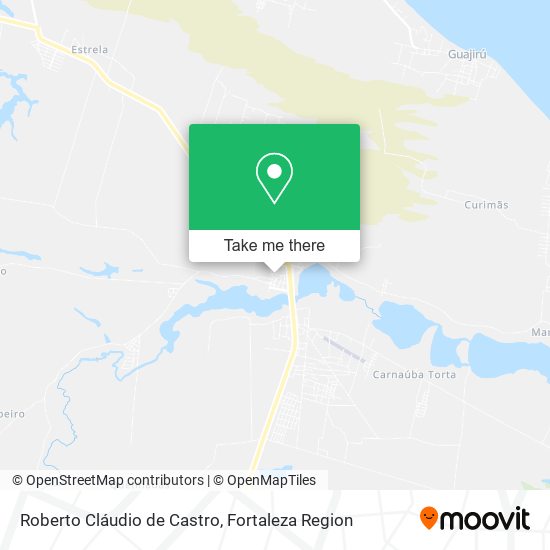 Roberto Cláudio de Castro map