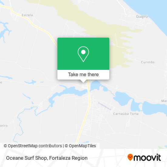 Oceane Surf Shop map