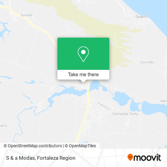 S & a Modas map