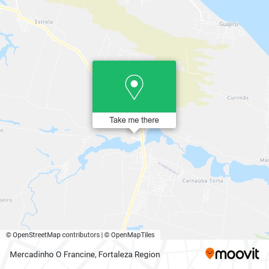 Mapa Mercadinho O Francine