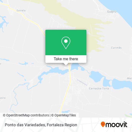 Ponto das Variedades map