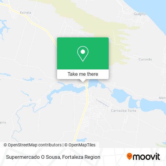 Mapa Supermercado O Sousa