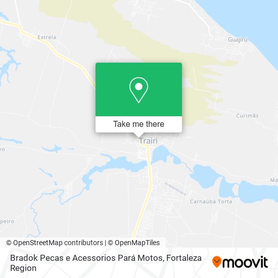 Bradok Pecas e Acessorios Pará Motos map