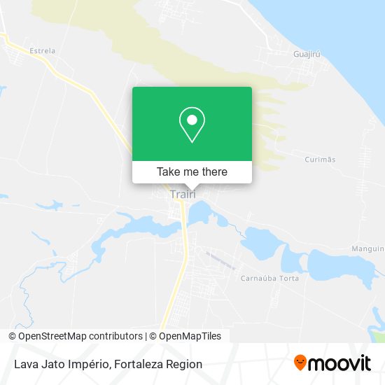 Lava Jato Império map