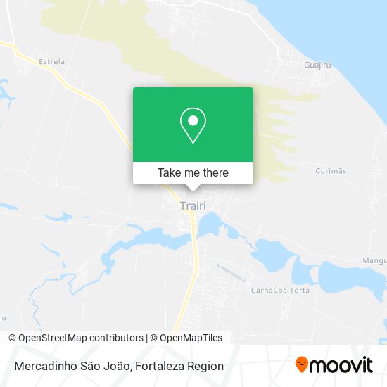 Mercadinho São João map