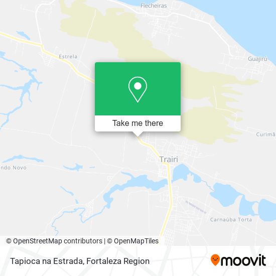 Tapioca na Estrada map