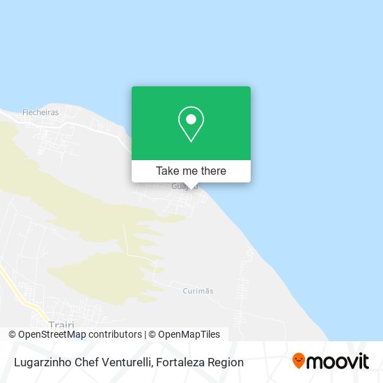 Lugarzinho Chef Venturelli map