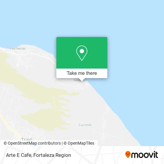 Arte E Cafe map