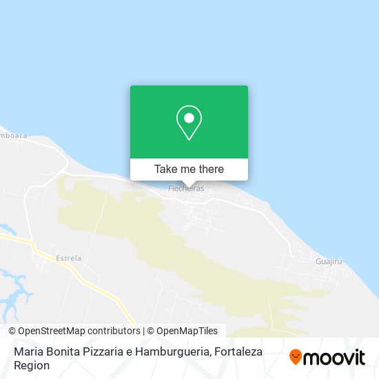 Maria Bonita Pizzaria e Hamburgueria map