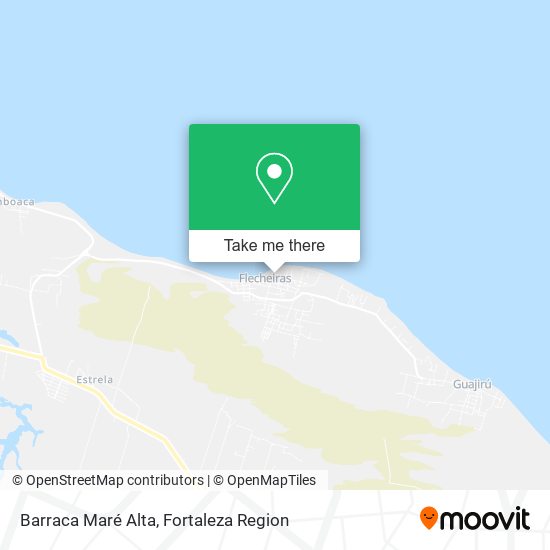 Barraca Maré Alta map