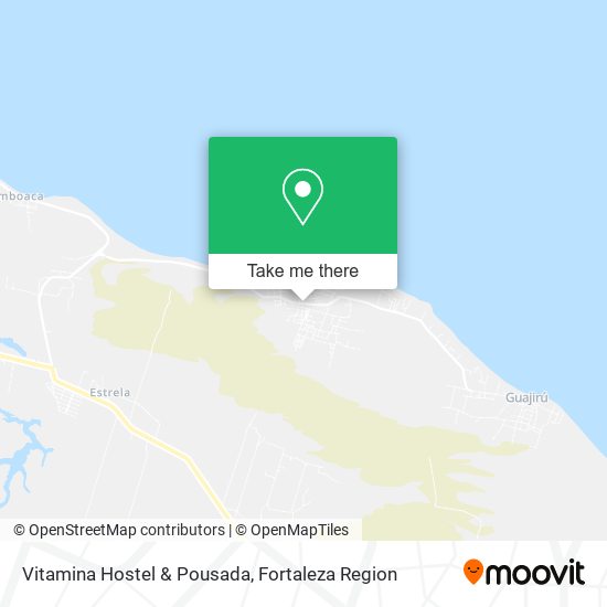 Vitamina Hostel & Pousada map