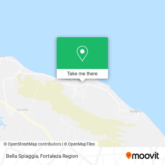 Mapa Bella Spiaggia