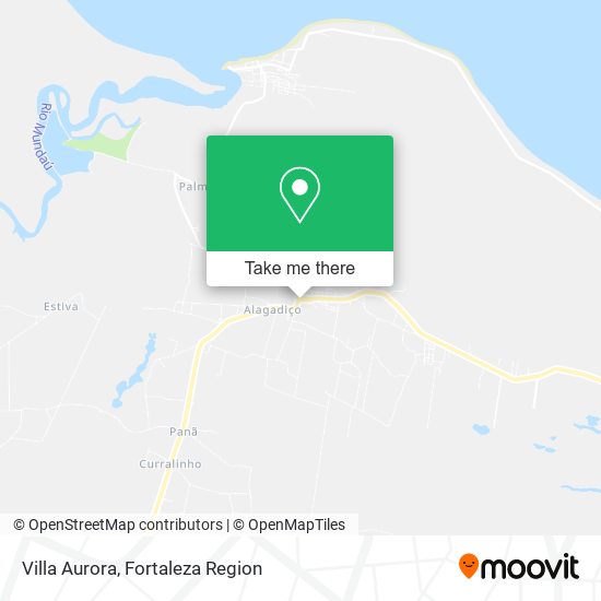 Villa Aurora map