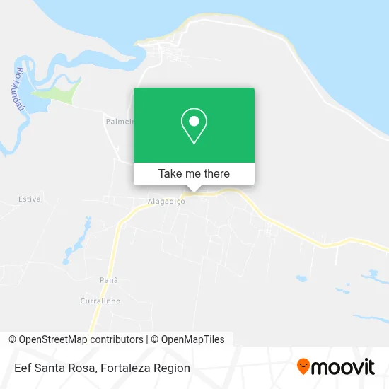 Eef Santa Rosa map