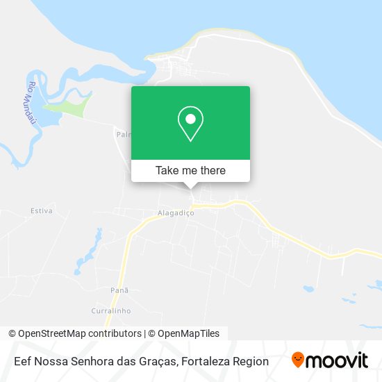 Eef Nossa Senhora das Graças map