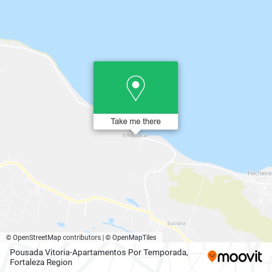 Pousada Vitoria-Apartamentos Por Temporada map