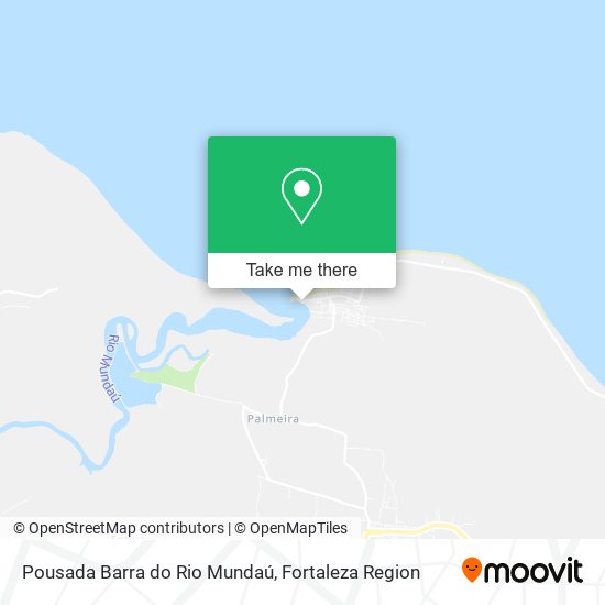 Pousada Barra do Rio Mundaú map