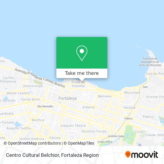 Mapa Centro Cultural Belchior
