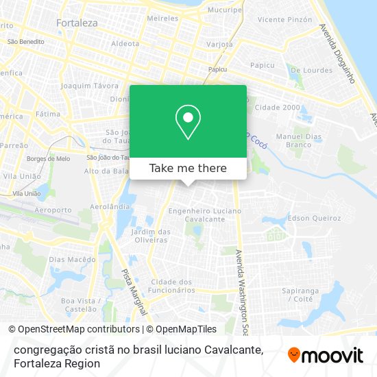 congregação cristã no brasil luciano Cavalcante map