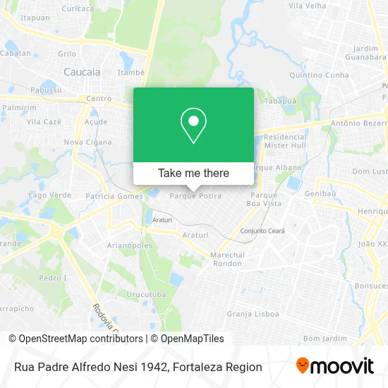 Rua Padre Alfredo Nesi 1942 map