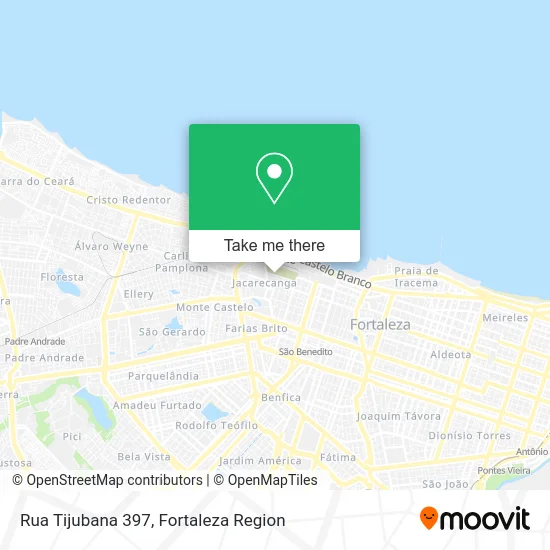 Rua Tijubana 397 map