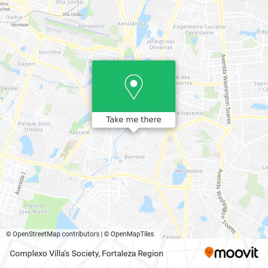 Complexo Villa's Society map