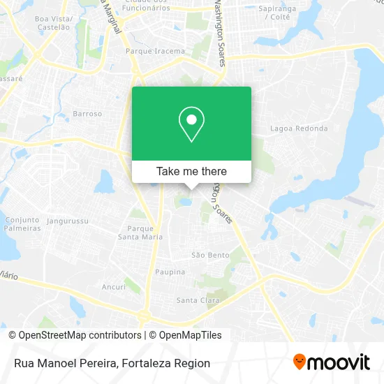 Rua Manoel Pereira map
