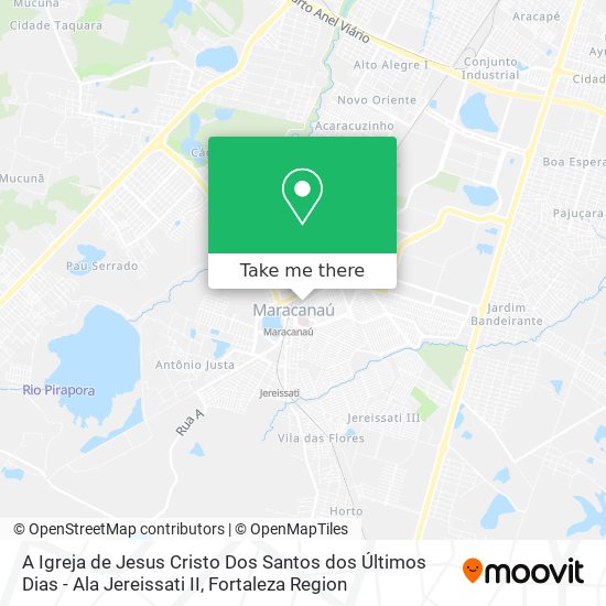 Mapa A Igreja de Jesus Cristo Dos Santos dos Últimos Dias - Ala Jereissati II