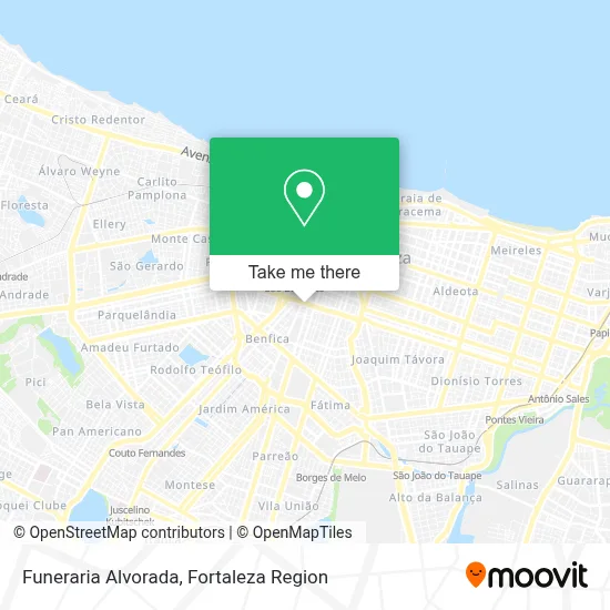 Funeraria Alvorada map