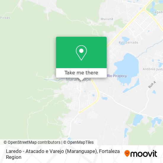 Laredo - Atacado e Varejo (Maranguape) map