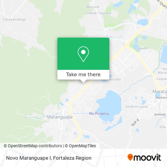 Mapa Novo Maranguape I