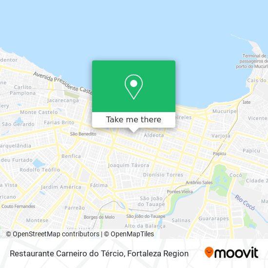 Restaurante Carneiro do Tércio map