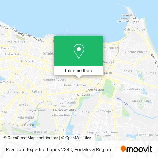 Rua Dom Expedito Lopes 2340 map