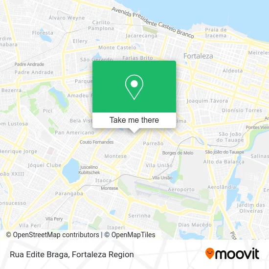 Rua Edite Braga map