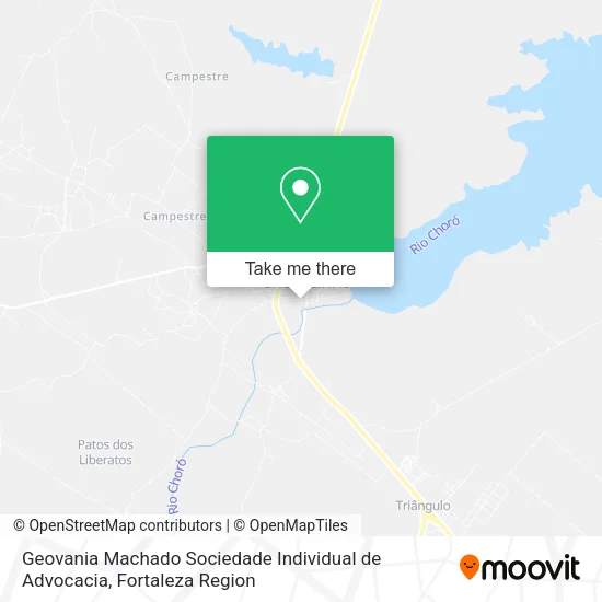 Geovania Machado Sociedade Individual de Advocacia map