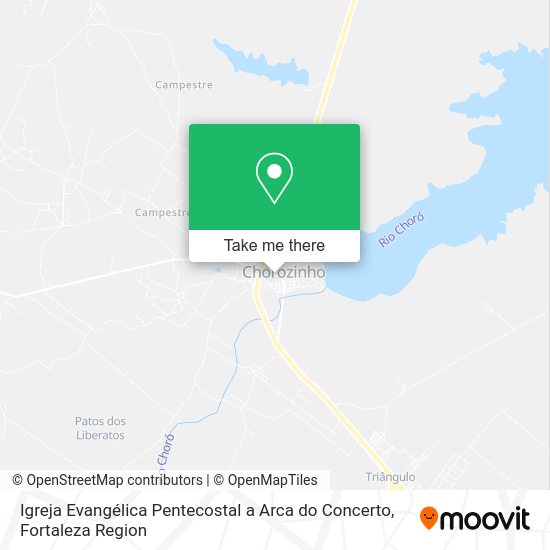 Igreja Evangélica Pentecostal a Arca do Concerto map