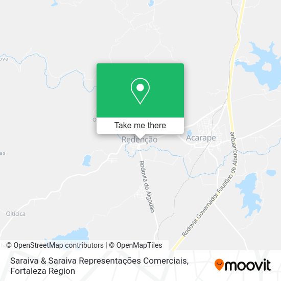 Saraiva & Saraiva Representações Comerciais map