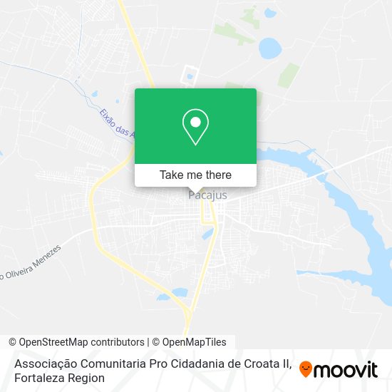 Associação Comunitaria Pro Cidadania de Croata II map
