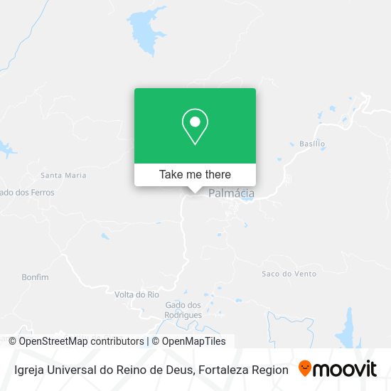 Igreja Universal do Reino de Deus map
