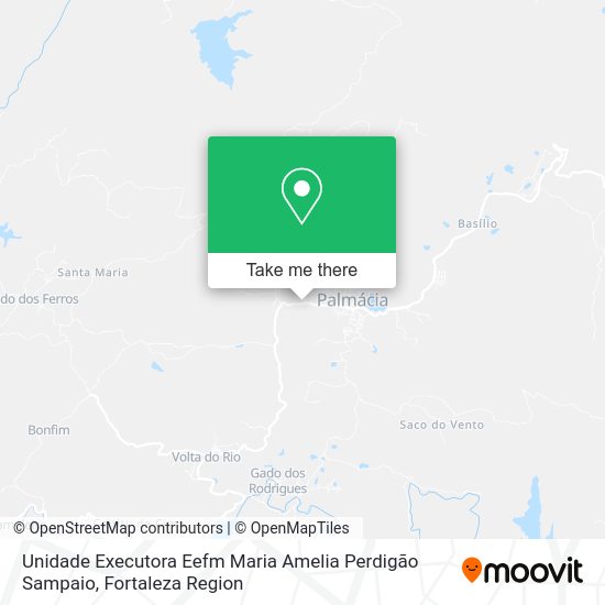 Unidade Executora Eefm Maria Amelia Perdigão Sampaio map