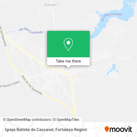 Igreja Batista de Cascavel map