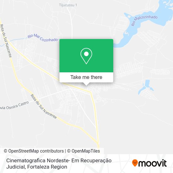 Cinematografica Nordeste- Em Recuperação Judicial map