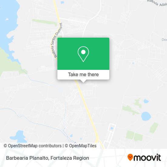 Barbearia Planalto map