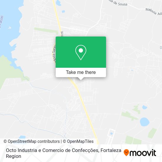 Octo Industria e Comercio de Confecções map
