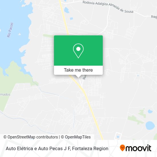 Auto Elétrica e Auto Pecas J F map