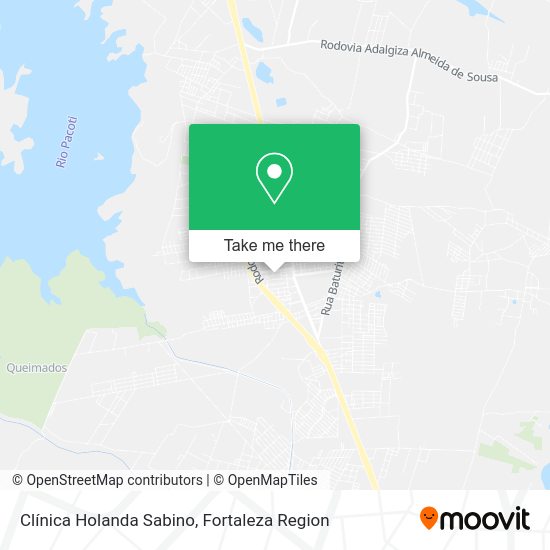 Clínica Holanda Sabino map